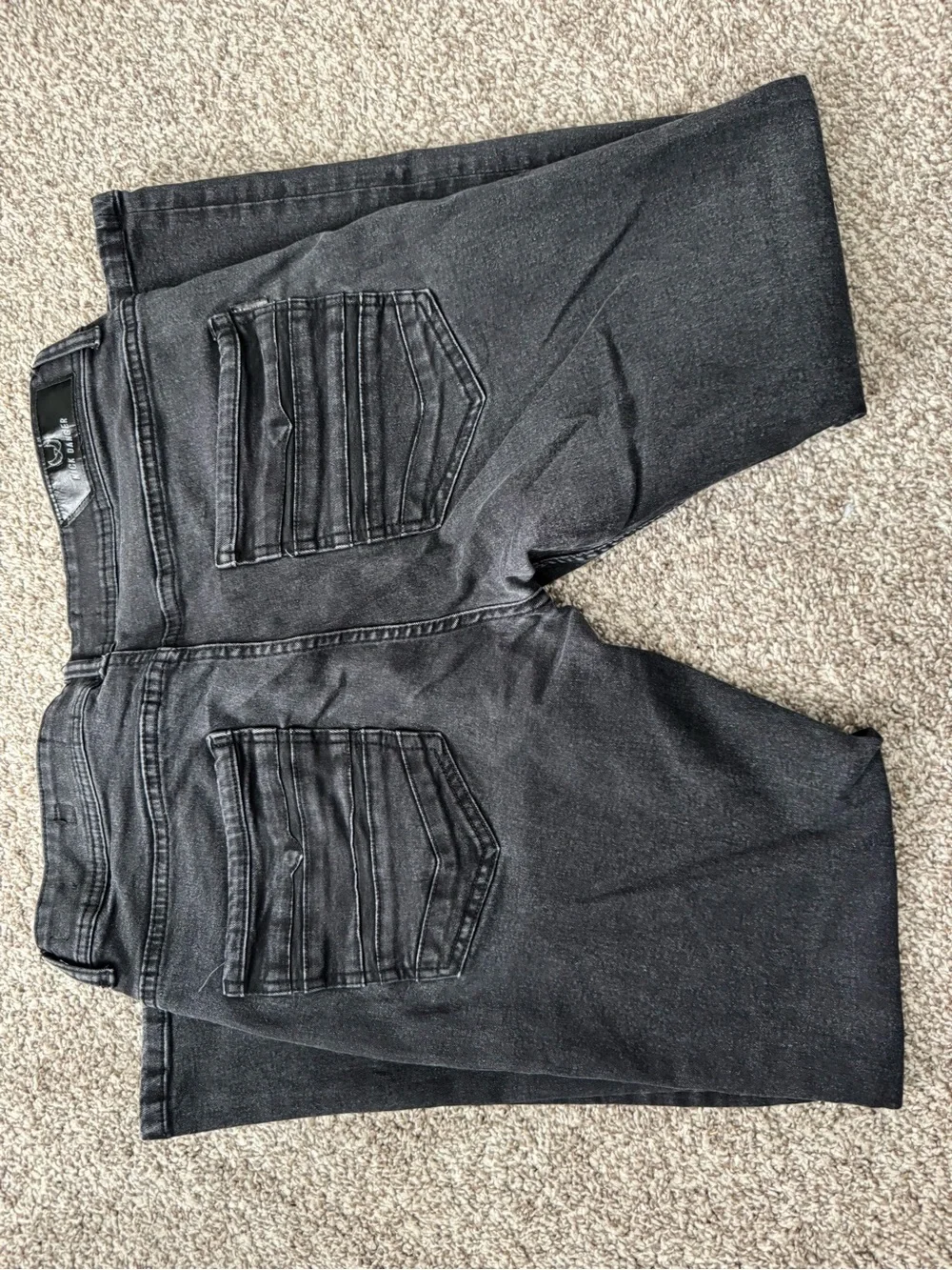 Men’s Black Stretch Denim Jeans